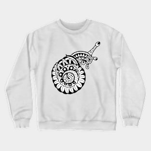 Abstract snail 01 Crewneck Sweatshirt